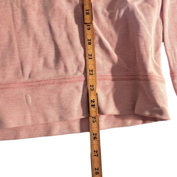 Tommy Bahama Men's 1/4 Zip Pullover Long Sleeve Sweatshirt Orange/Pink Size L - Picture 7 of 13
